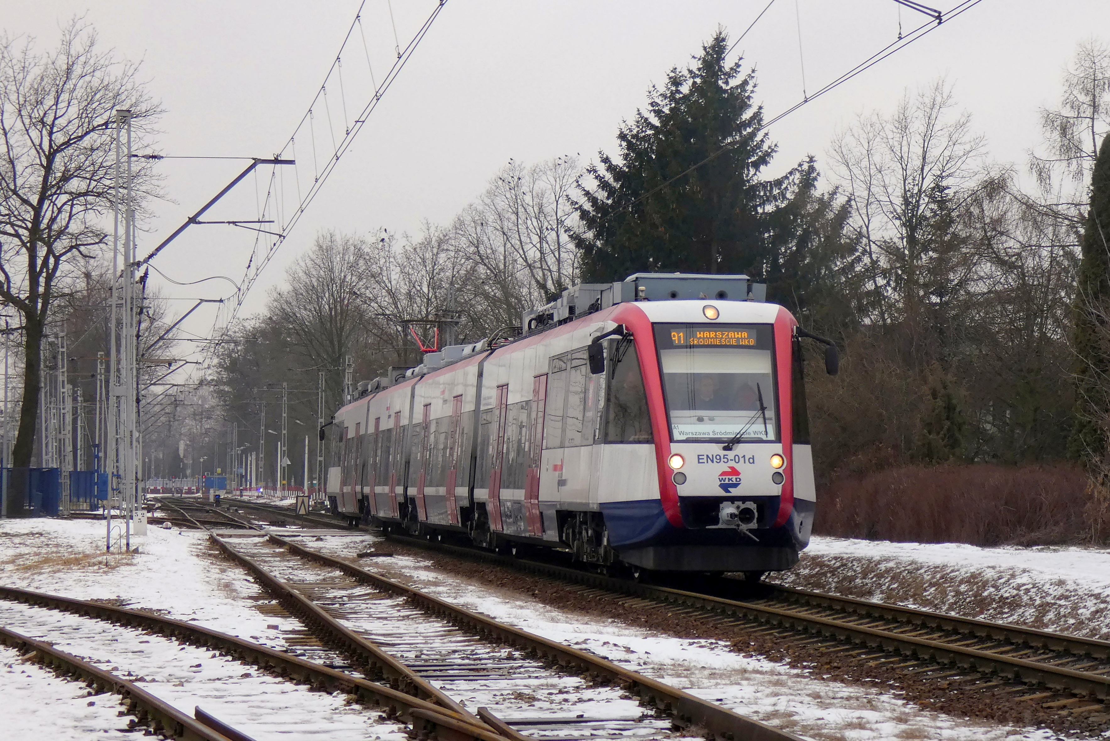 Pociąg EN95 na szlaku