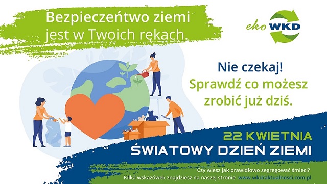 Plakat Światowy dzień ziemi