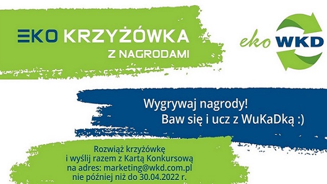 Plakat eko krzyżówka