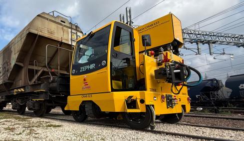 WKD kupuje nowy elektryczny pojazd manewrowy
