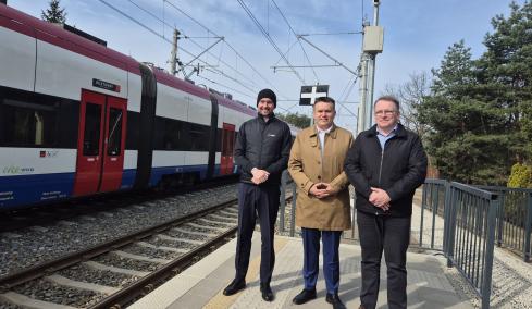 Nowe wejście na przystanek Grodzisk Mazowiecki – Piaskowa ukończone