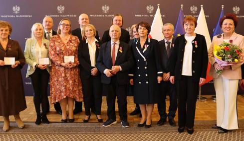 Maszynista WKD wśród osób uhonorowanych odznaczeniami państwowymi