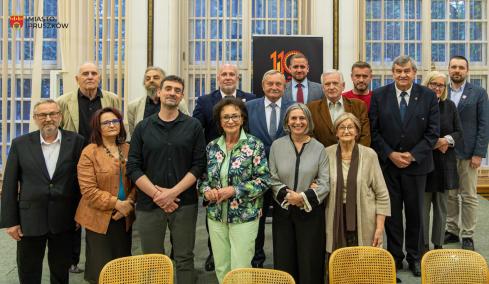 Wukadka na spotkaniu Komitetu Honorowego Obchodów 110-lecia Miasta Pruszkowa