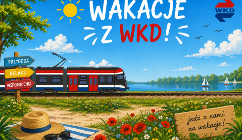 Wakacje z WKD - odkrywaj Mazowsze kolejowo i rowerowo
