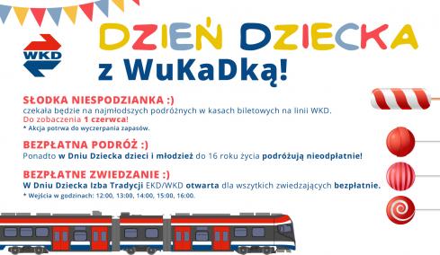 plakat DZIEŃ DZIECKA Z WUKADKĄ