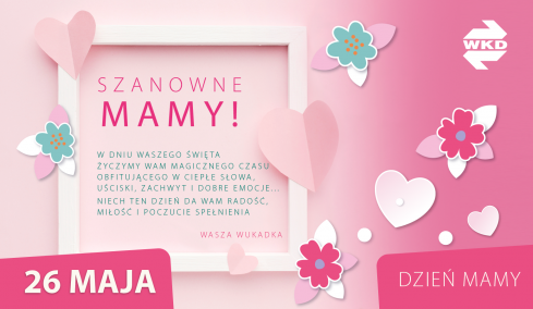 Życzenia z okazji Dnia Mamy plakat