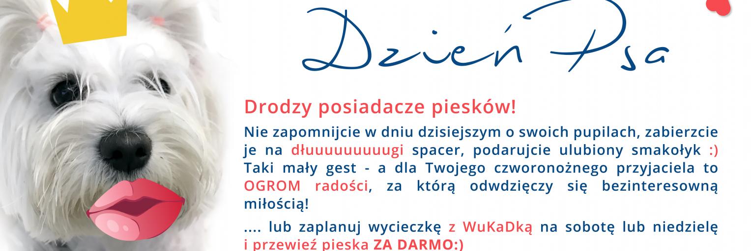 Plakat na dzień psa