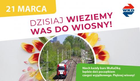 Kolej dobra na wiosnę! 