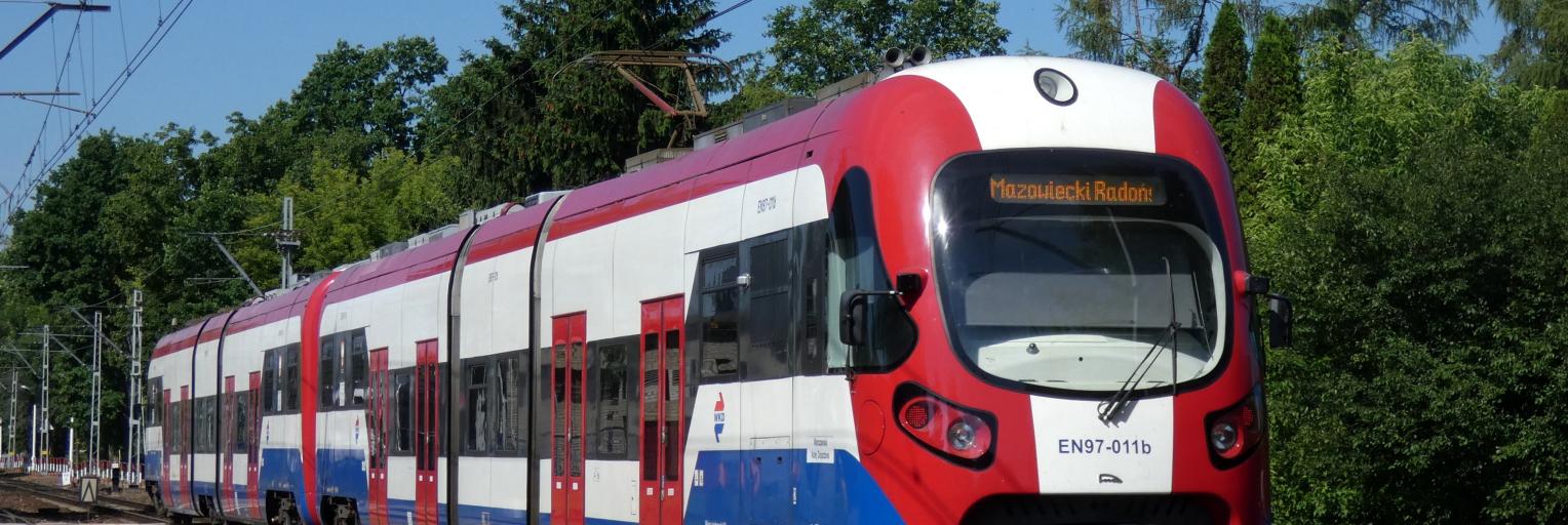 Pociąg WKD Pesa
