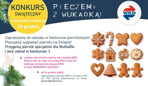 Świąteczny konkurs pn. "Pieczemy z WUKADKĄ"