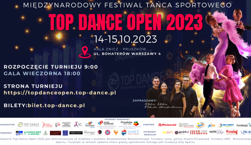 Międzynarodowy Festiwal Tańca Sportowego Top Dance Open 2023