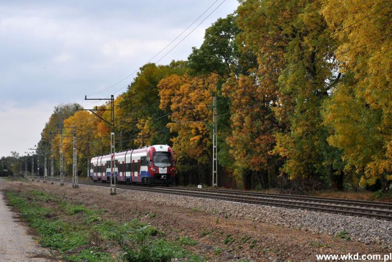 Pociąg WKD Pesa