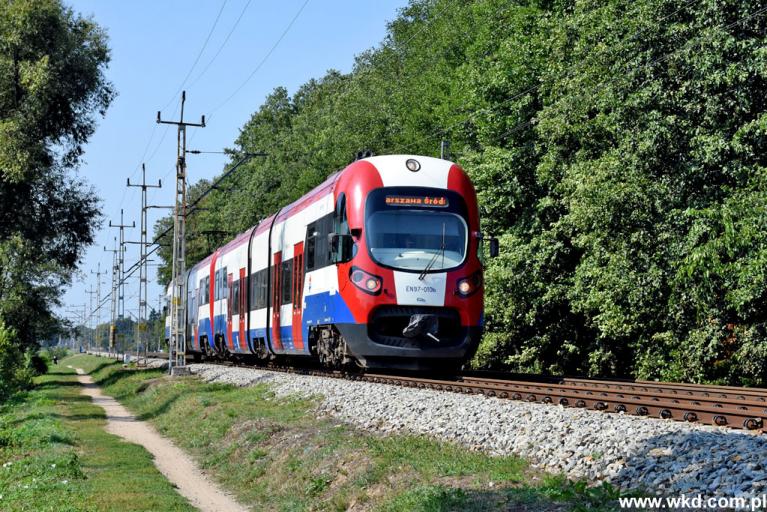 Pociąg WKD Pesa