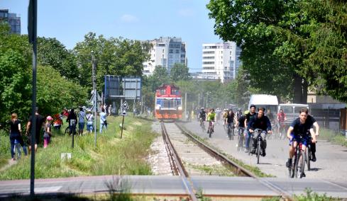 Przyjazd lokomotywy Intercity