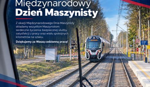 Życzenia z okazji Dnia Maszynisty