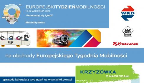 WuKaDka zaprasza na obchody Europejskiego Tygodnia Mobilności - krzyżówka (zakończone)
