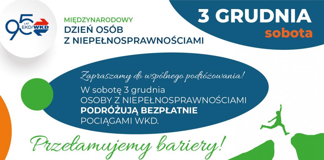 Międzynarodowy Dzień Osób z Niepełnosprawnościami plakat