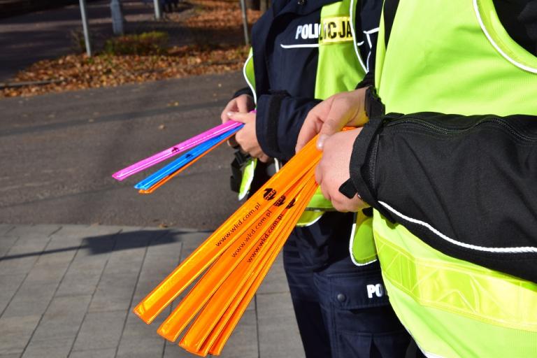 Wspólna "odblaskowa" akcja WuKaDki i KPP 