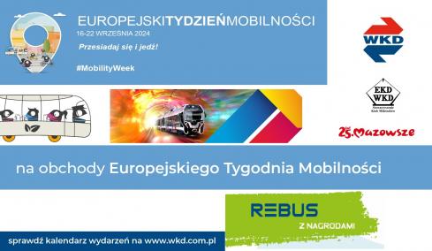 WuKaDka zaprasza na obchody Europejskiego Tygodnia Mobilności - REBUS (ZAKOŃCZONE)