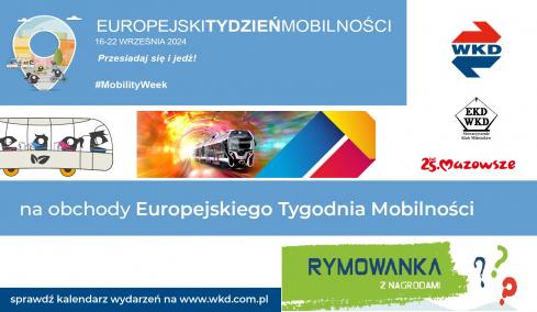 WuKaDka zaprasza na obchody Europejskiego Tygodnia Mobilności - RYMOWANKA (ZAKOŃCZONE)