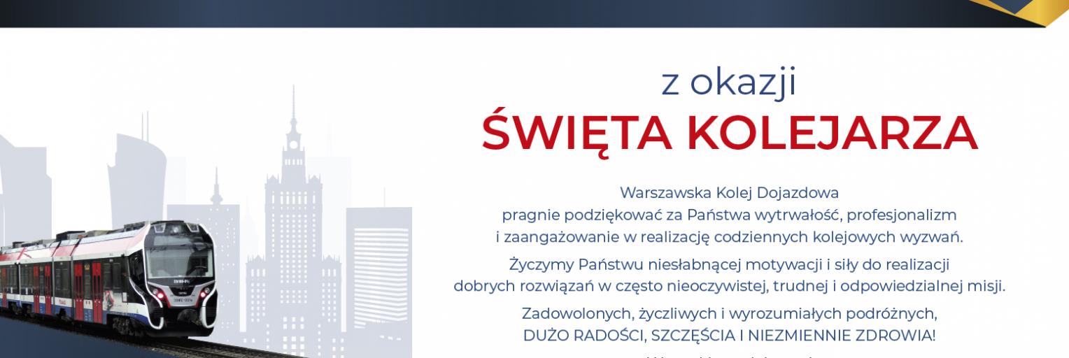 Święto kolejarza plakat