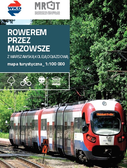 zdjęcie mapy Rowerem przez Mazowsze z Warszawską Koleją Dojazdową